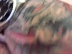 Chubby Guy Completely Naked Ejaculating & Spewing Stinky Sticky Curds of White Sperm on Himself  🐼