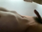 Preview 4 of A muscular and big cock Japanese college student ejaculates in the morning with masturbation. Full v