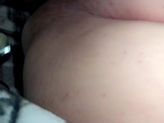 Horny chubby bbw playing with wet pussy