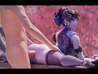 Fucking Widowmakers Ass_While She_Does The Splits