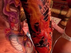overwatch Futa mercy threesome fucks tracer deepthroat and more!
