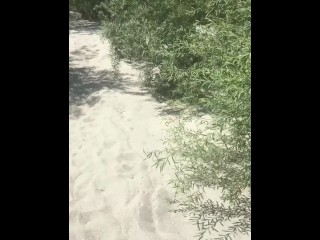 砂丘でのクルージング