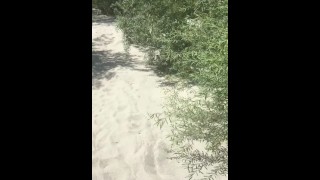 Cruising in the dunes looking for sex