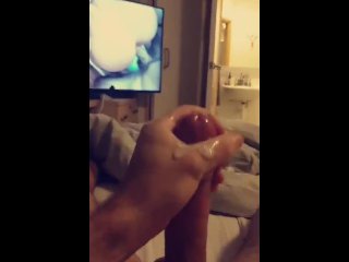 I cum all over myself watching LeoLulu 💦 big cock, big load