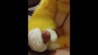 A Paw Licking And Blowjob