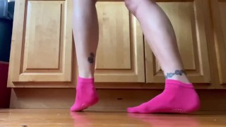 Toe socks porn