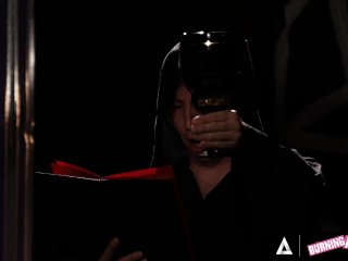 Possessed Slut Gets Gangbanged Hard During Exorcism At Halloween screenshot number 2