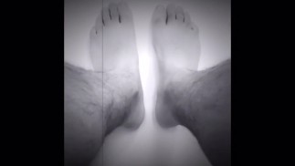 Halloween special 🎃  The Face obsessed foot - Creepy foot under the covers - not for everyone - POV