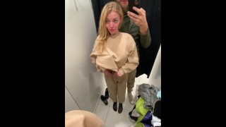 Girl Shopping Gets Fucked In Fitting Room
