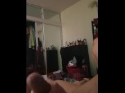 Preview 1 of Blowjob and licking head of my Best friend Big dick as a Birthday