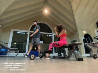 I Got Really Horny in the Gym,And I Fuck in the Locker_Room - Luci and_Luke - PART 1