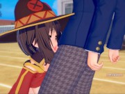 Preview 5 of [Hentai Game Koikatsu! ]Have sex with Big tits KonoSuba Megumin.3DCG Erotic Anime Video.