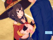 Preview 6 of [Hentai Game Koikatsu! ]Have sex with Big tits KonoSuba Megumin.3DCG Erotic Anime Video.