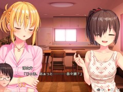 【エロゲー ぬきたしプレイ動画12】あさちゃんが奈々瀬ちゃん好きすぎて大興奮しちゃう！(ボイスロイド実況 抜きゲーみたいな島に住んでる貧乳は どうすりゃいいですか) - Screenshot 10 of 16 - エロゲ