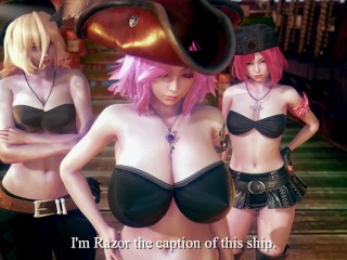 Monster Realm 2 : Pirate and the Beast under the Sea [3d] [honey Select]