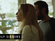 Preview 1 of Family Sinners - A Reunion Between Tommy Pistol & His Stepsister Aiden Ashley Leads To Sex