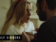 Preview 4 of Family Sinners - A Reunion Between Tommy Pistol & His Stepsister Aiden Ashley Leads To Sex