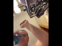 Help me put my deodorant on my armpits 