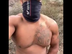 !!MUST SEE!!! AFTERNOON JACKOFF IN THE CALIFORNIA MOUNTAINS WHILE CARS PASS BY ME 👨‍🔧