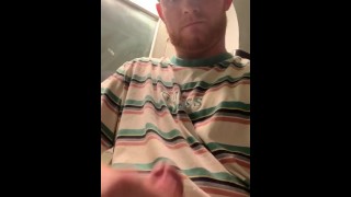 Jacking Off In The Bathroom By Irish Dick