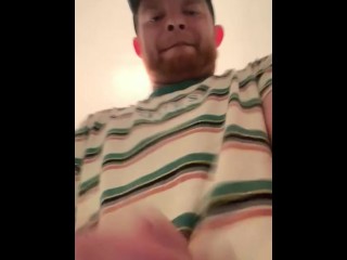 Jacking my White Red Hair Dick off_Rough