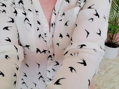 POV Employee Cums In Bosses Mouth! As Milf Boss Seduces Employee!