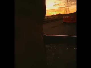 Getting Out of Car Naked .cock_Pump andFat Cock and Pissing