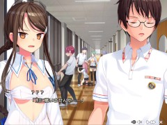 【エロゲー ぬきたしプレイ動画17】淳之介が超冷静になってる！そしてさらに新キャラ現る！？(ボイスロイド実況 抜きゲーみたいな島に住んでる貧乳は どうすりゃいいですか) - Screenshot 4 of 16 - ゲーム実況