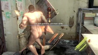 Стальные булочки выдерживают стрельбу | Resident Evil 6 Обнаженный бег - Часть 03