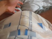 Preview 6 of Wake up, Wee wee, and Masturbate in Diapers