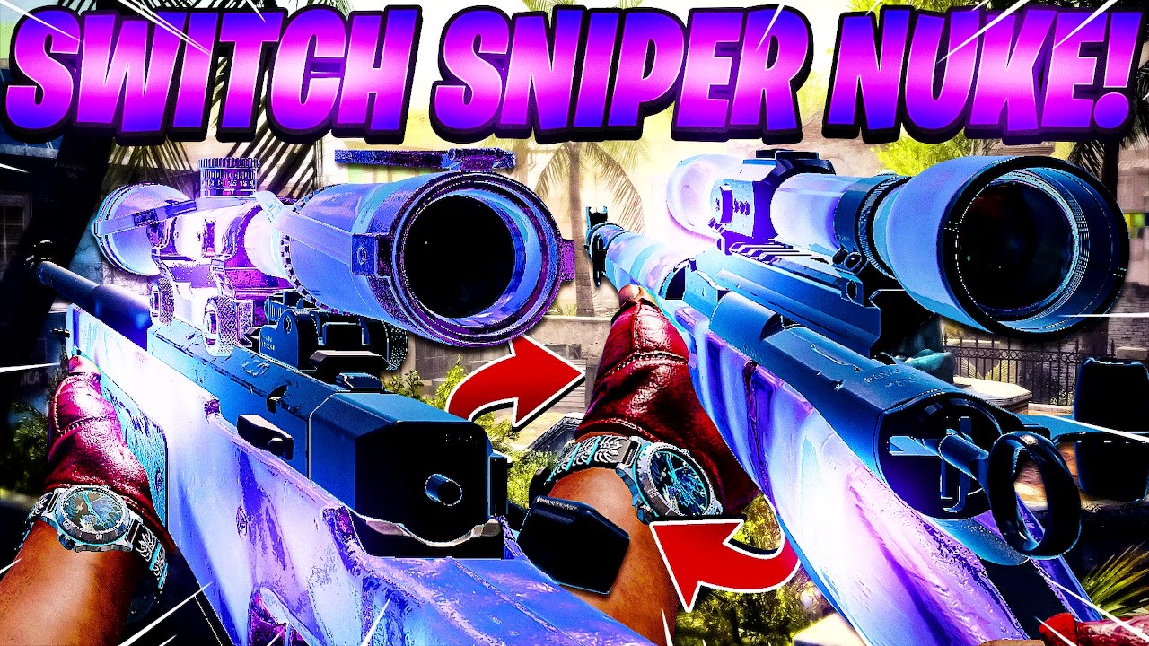 SWITCH SNIPER AFTER EVERY ELIMINATION NUCLEAR in BLACK OPS COLD WAR! (Cold  War SNIPER Only Nuke)