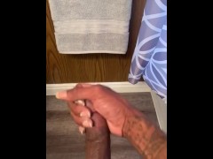 Quick jackoff I was horny as fuck