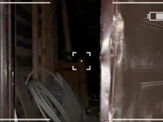 Video blogger spent the night in a cursed house with a hot devil