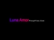 Preview 1 of Watch Luna Amor exposing her body curves and big juicy tits