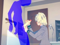 My Hero Academia Hentai - Mitsuki Bakugo Handjob