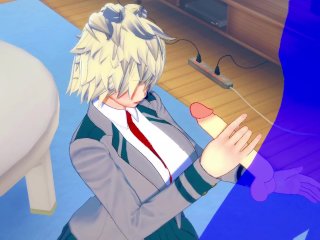 My Hero Academia Hentai - Mitsuki Bakugo_Handjob