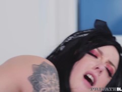 Private Black - Alessa Savage Dark Dicked And Creampied!