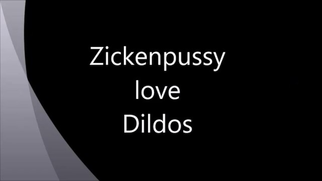 Zickenpussy Dildo fuck