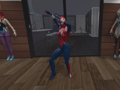 Spider Girl Dancing