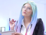 Preview 3 of Broke School Girl pays with Sex Rainbowslut teaser
