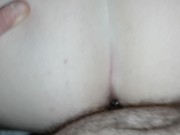 Preview 5 of Horny big ass wife gets fucked by thick cock and cumshot on new butt plug