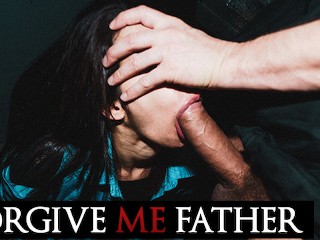 DEVIANTE - Homeless Brunette Confesses before Deepthroat Blowjob and Hard Rough Anal Sex