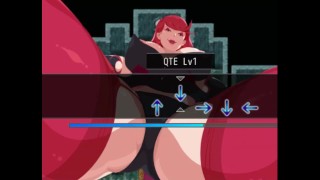 Tower Of Trample RPG Hentai Spiel Folge 1 Zauberin Weibliche Dominanz Mit Furzen Im Gesicht Des Helden