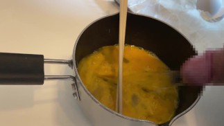 Ho provato a fare la frittata per gli schiavi, ma c'era molta pipì ed è diventata zuppa