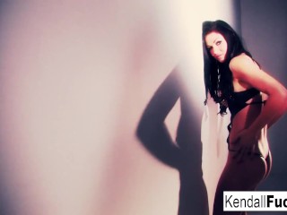 Gorgeous Brunette_Rubs Her Tight Wet Pussy