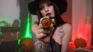 Dildo Fuck At Witching Hour Halloween