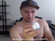 Preview 4 of Reviewing the Tenga Egg (with my dick)