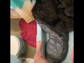 Friends WM Kodiak down bag soaked