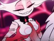 Preview 4 of Hazbin Hotel Gay Animation Angel Dust x Husk