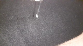 Brincando com uma gota de sêmen